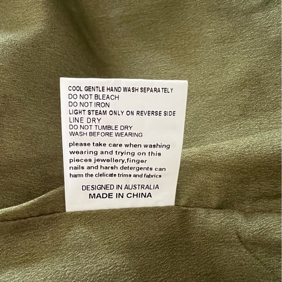 Elliatt x Revolve Camo Dress in Khaki - Picture 14 of 16